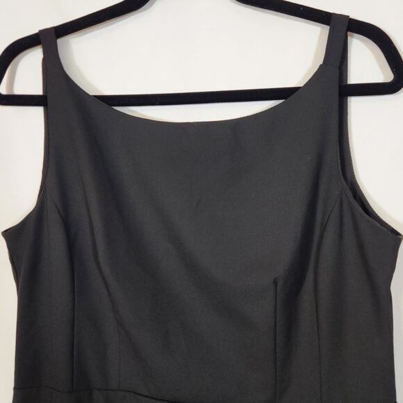 Vintage Nanette Lepore Size 12 $398 Black Gathered Mini‎ Dress Designer LBD - Picture 3 of 12